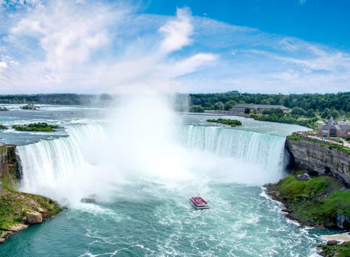 Wallpaper Niagara Falls, waterfall, New York, USA, 6k, Travel 26813563